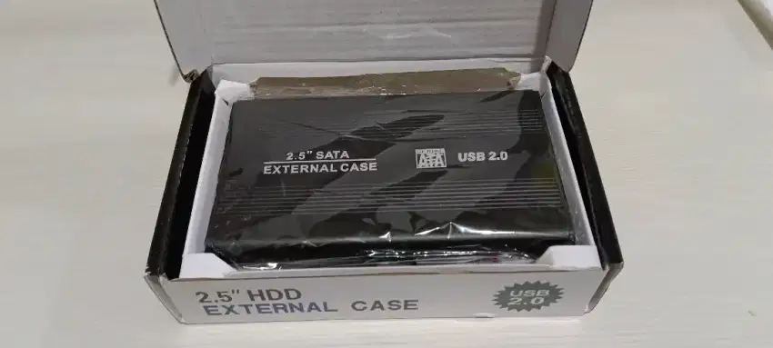 Eksternal hdd 500gb seiken normal bisa simpan data games mulus 140k bu
