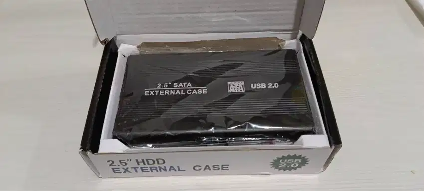 Eksternal hdd 500gb seiken normal bisa simpan data games mulus 140k bu