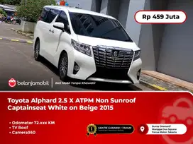 [ WARRANTY ] Toyota Alphard 2.5 X ATPM Captainseat PUTIH 2015/2016