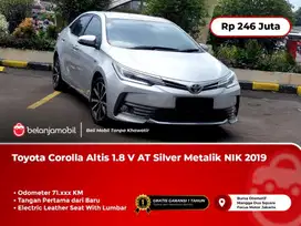 [WARRANTY] Toyota Corolla Altis 1.8 V AT Silver Metalik 2019/2020