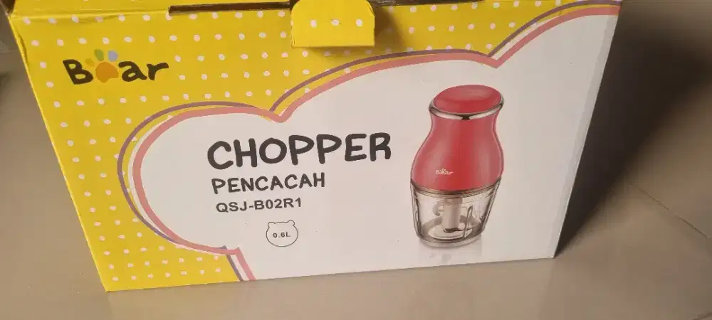 Bear Chopper 600ml - Merah