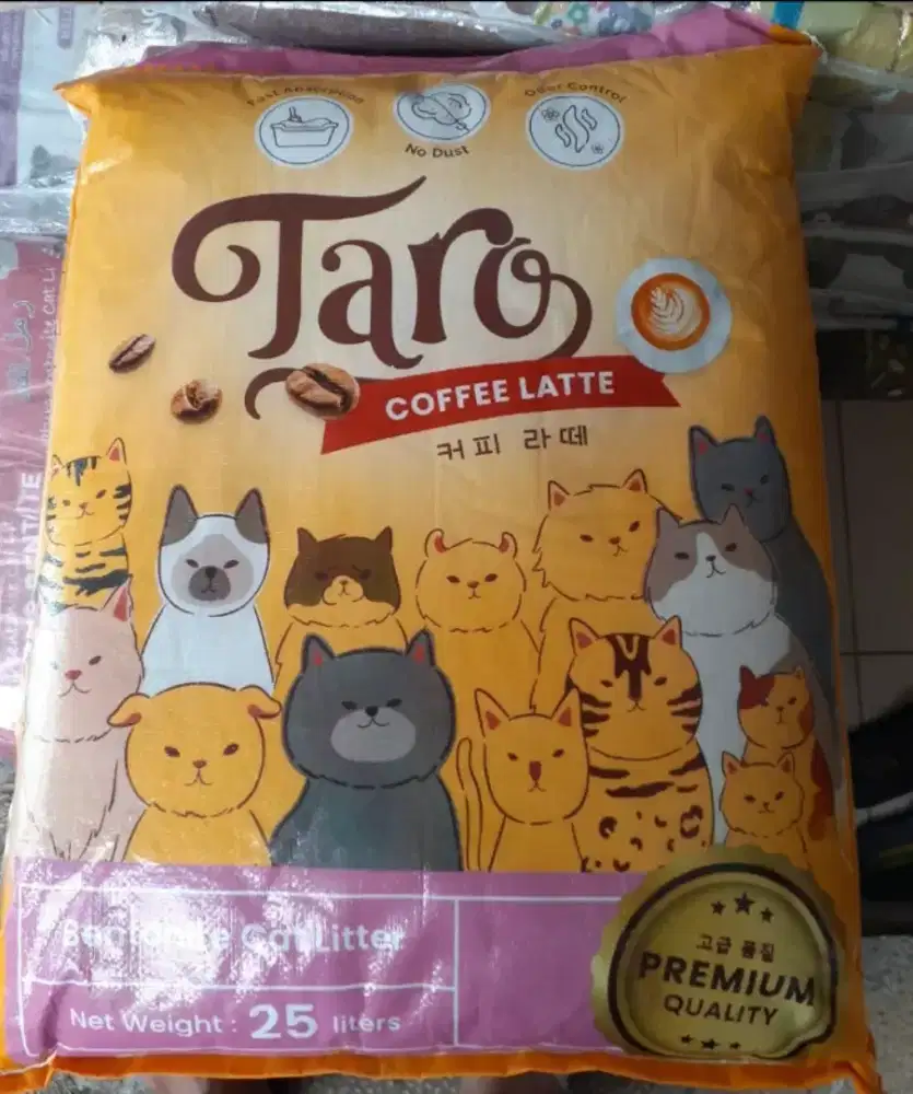 Pasir kucing Merek TARO 25 Litter