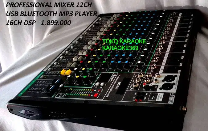 PROFESSIONAL MIXER  12CH HRG 1.899.000 Support BLUETOOTH + USB mp3