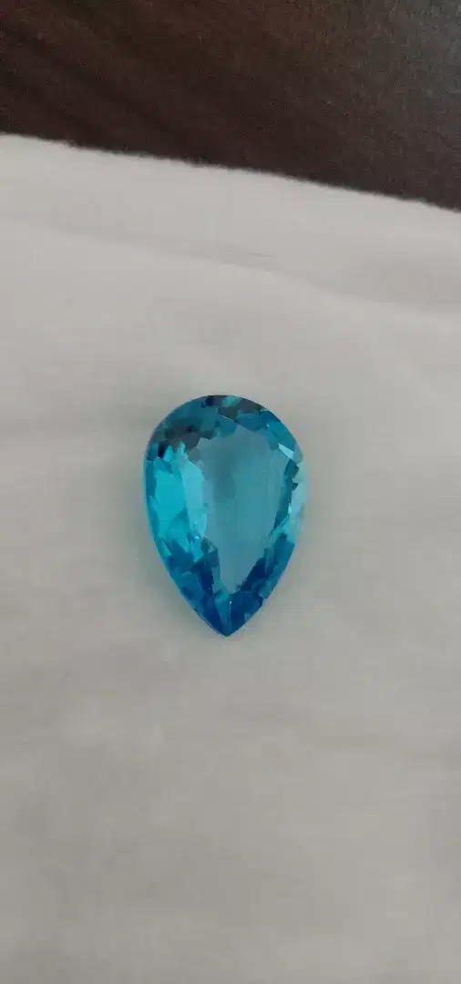 Batu Permata BlueTopaz London Blue +- 12 carat
