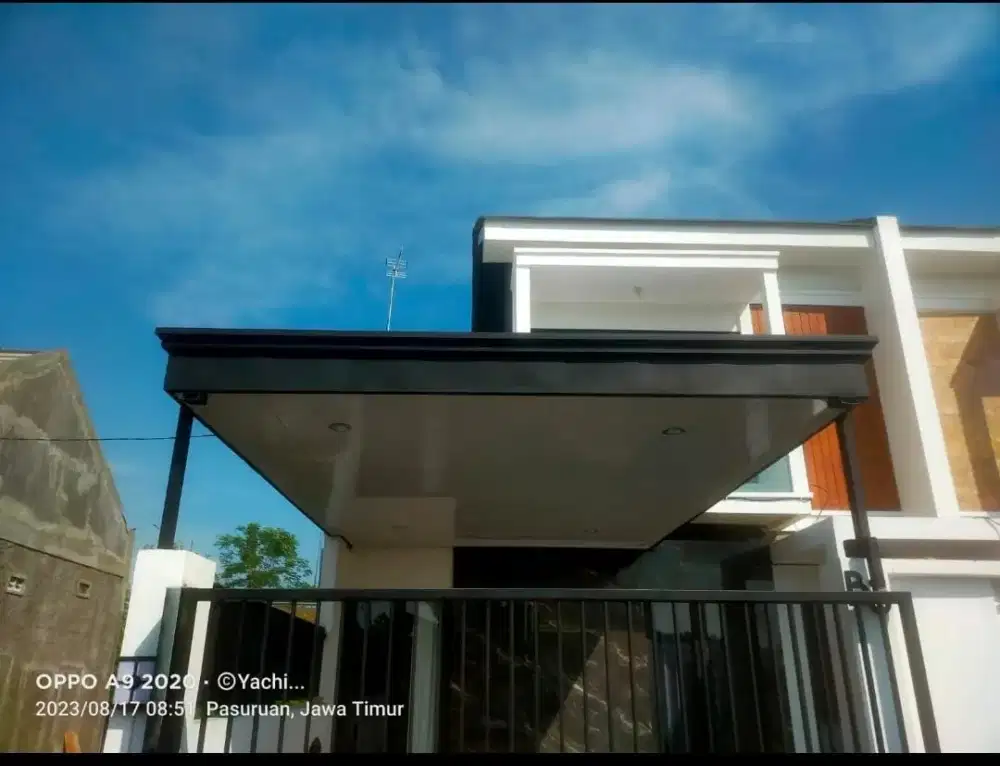 Walmolding kanopi plafon