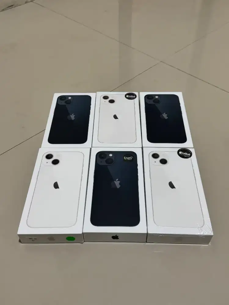 iPhone 13 128 gb new segel garansi resmi indo