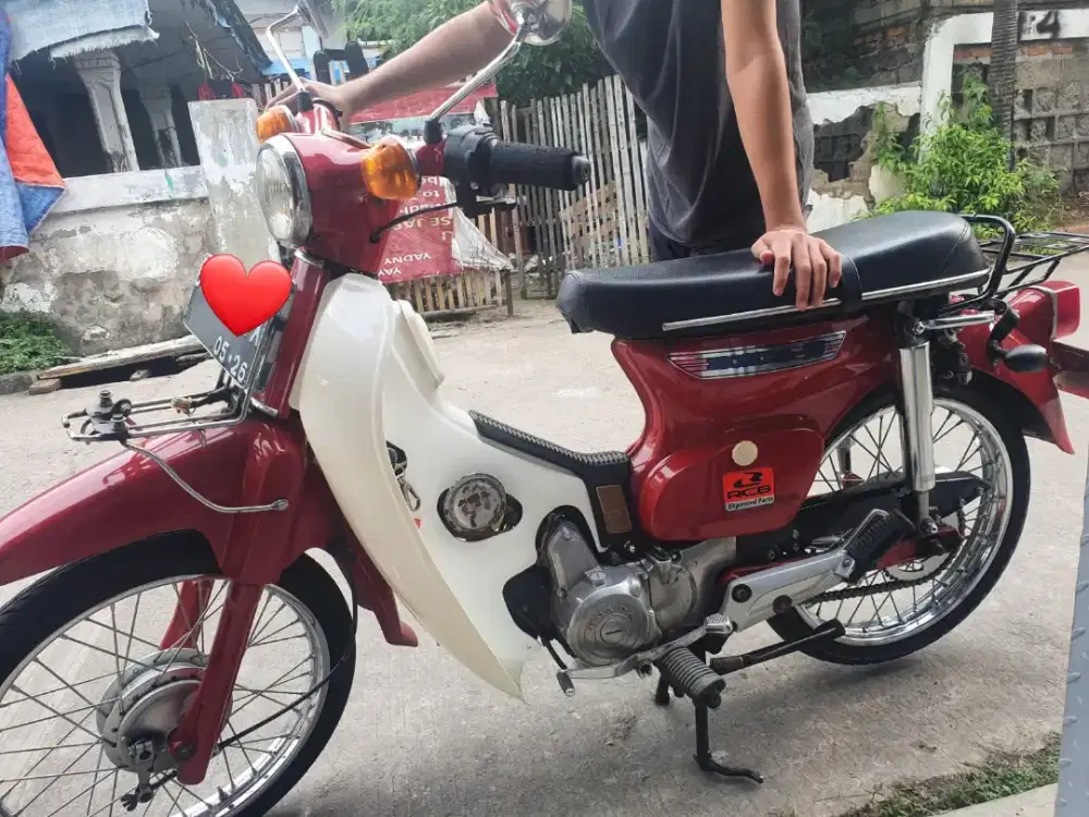 Honda C 1970 Bekas Plat Jakarta