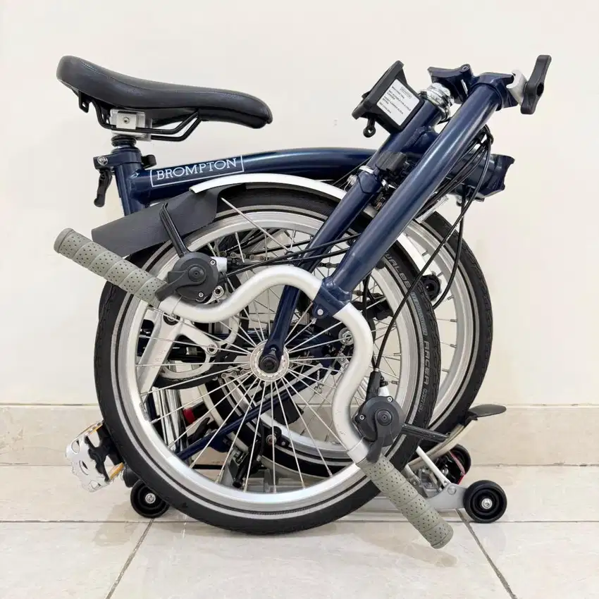 SEPEDA LIPAT BROMPTON M6R TEMPEST BLUE 2020 - ISTIMEWA