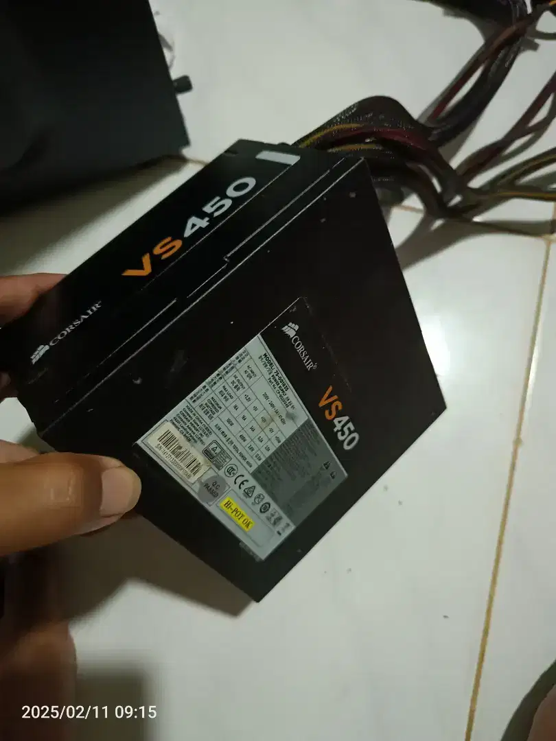 Psu Corsair VS450 80+ 2xpinvga6+2