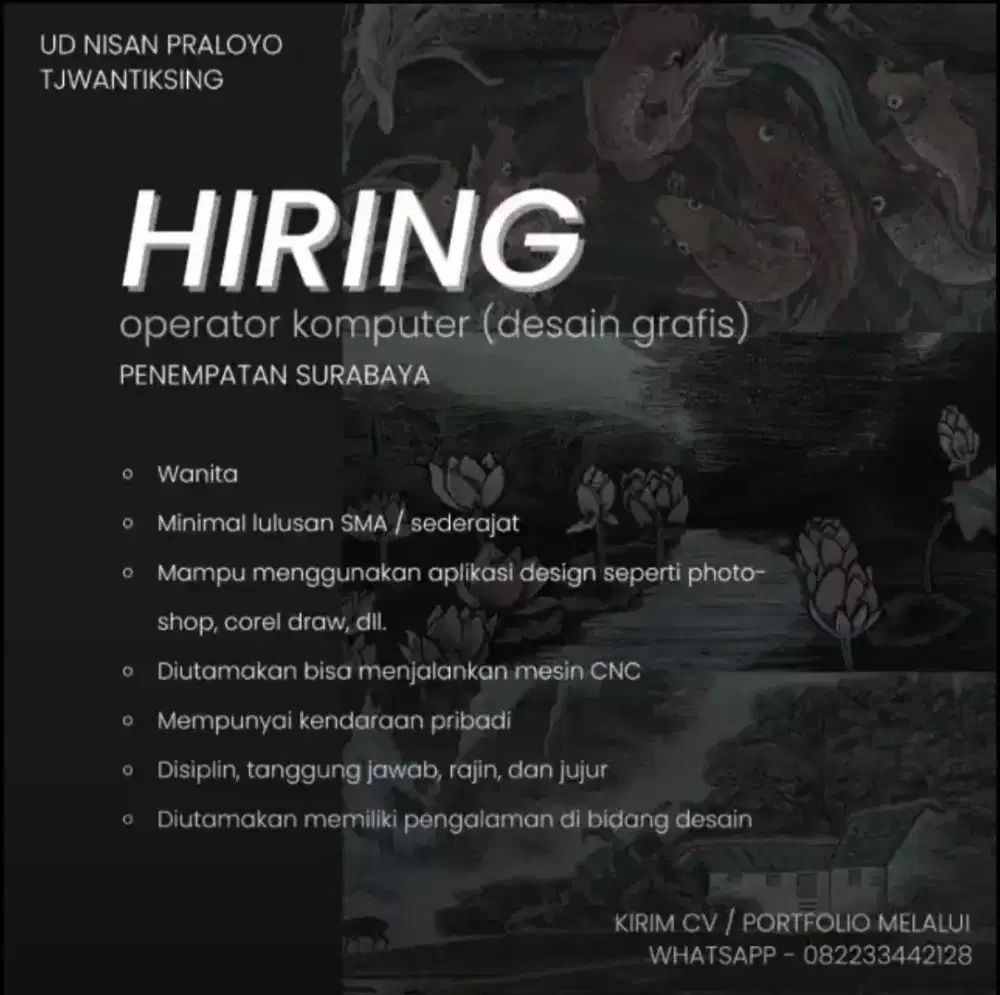 Lowongan design grafis