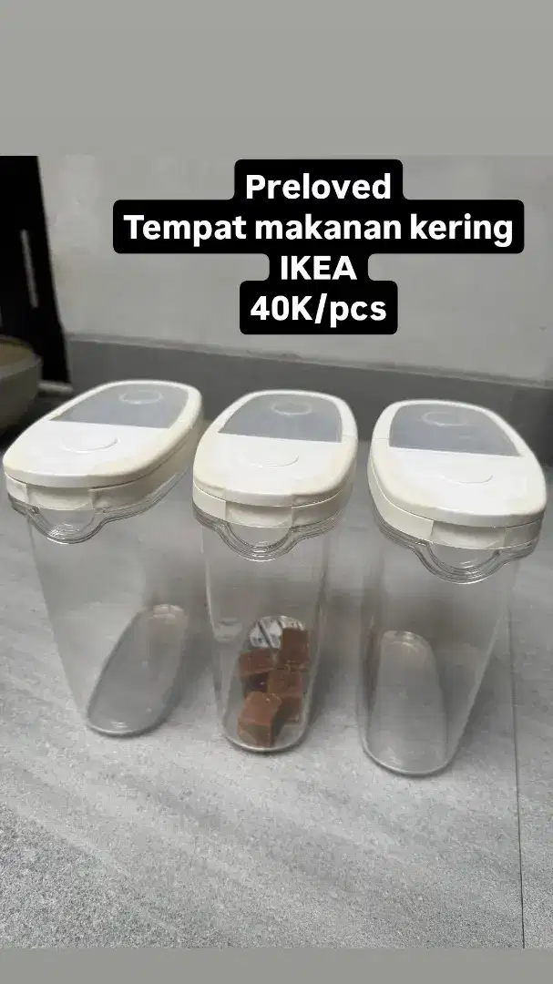Tempat makanan kering IKEA
