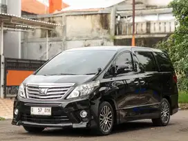 Alphard s audioles 2012 pilot seat hitam