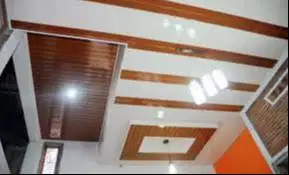 Pasang Jasa Partisi - Plafon Gypsum / PVC + Kusen Pintu Alumunium