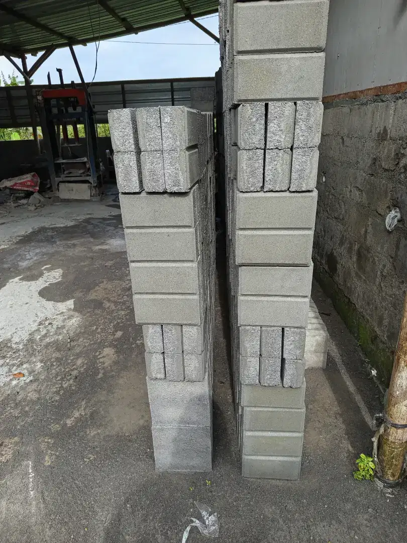Paving persegi panjang Manual
