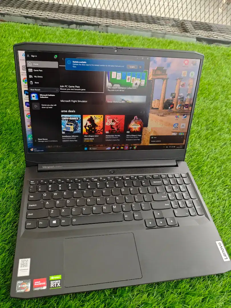 Lenovo Ideapad Gaming 3 Ryzen 7 5800 RTX 3060 RAM 32GB SSD 1,5 TB