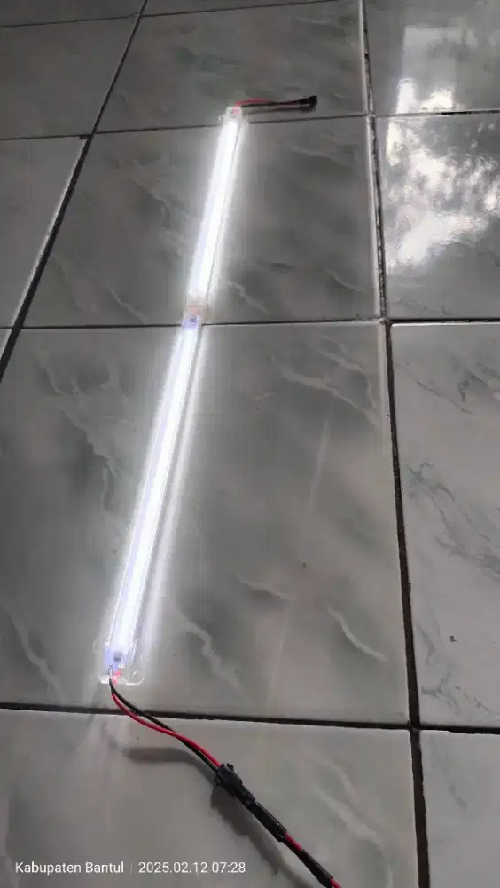 Lampu led hard strip 60 cm untuk aquarium etalase ruangan furniture