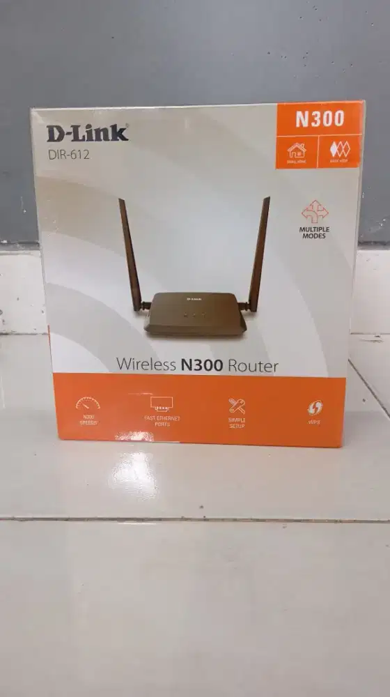 D-LINK DIR-612 WIRELESS N300 ROUTER 300MBPS