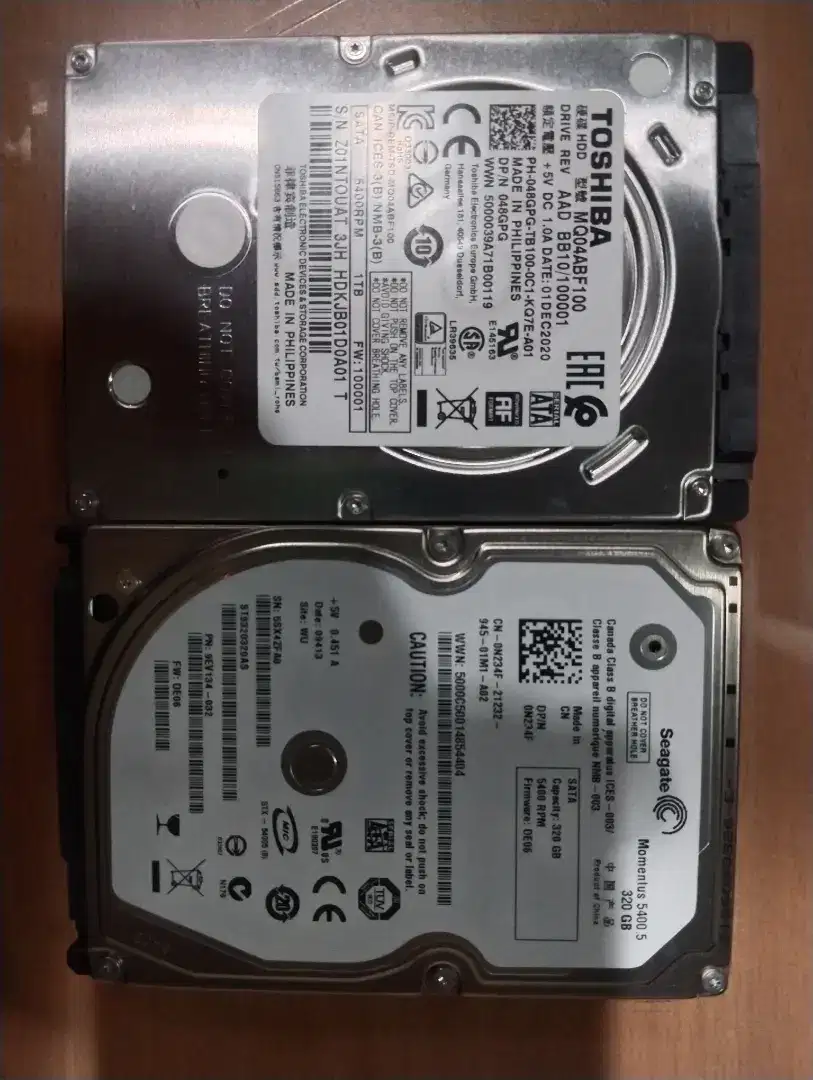 Hdd laptop sata 1TB