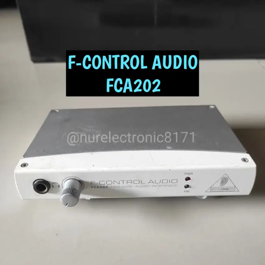 Behringer FCA202 F-Control FireWire Audio Interface Second