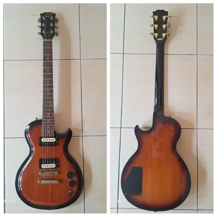 Gitar j&d lespaul cort squier ibanez