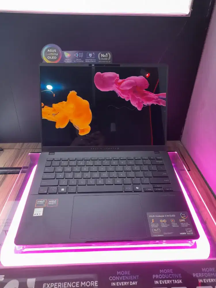 LAPTOP ASUS VIVOBOOK S 14 OLED SYARAT KTP SAJA