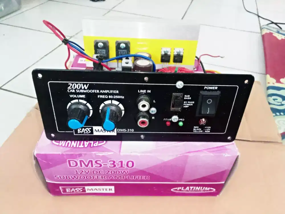 DMS - 310 platinum 200 Watt subwoofer