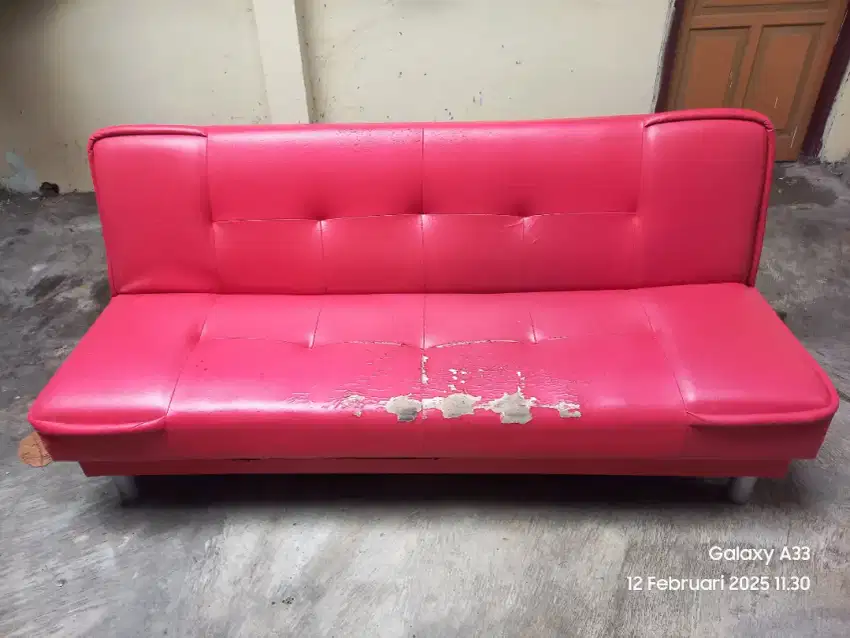 Sofa Bed Kerangka Dan Busa Masih Bagus
