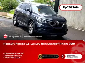 [PAJAK ON 1-2026]Renault Koleos 2.5 Luxury Non Sunroof Hitam 2019/2020