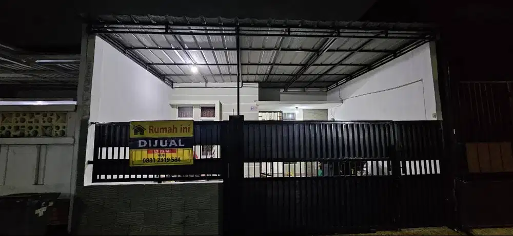 Di JUAL RUMAH MURAH - LT 73 M2 LB 56 M2 (SHM - IMB) PONDOK RANGGON