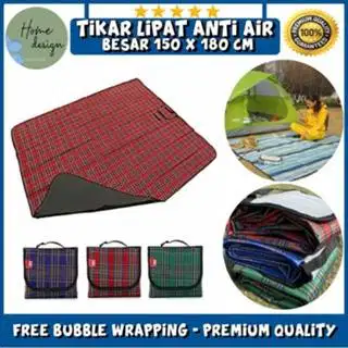 Matras Tikar Lipat Besar Anti Air Tiker Piknik 150 x 180 cm Foldable C