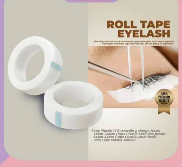 Roll Tape Eyelash Extension PE Non Woven Breathable Roll Tape Plester