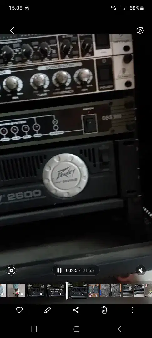 Power amplifier Peavey PV2600