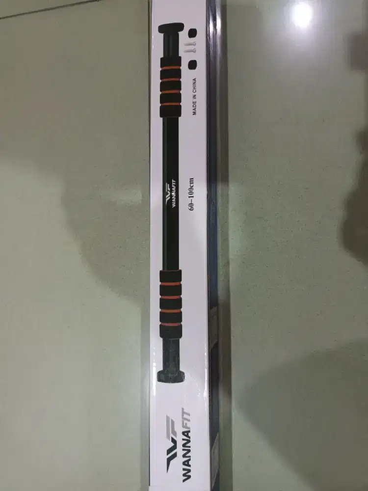 Pull up bar hitam 60 cm sd 100 cm