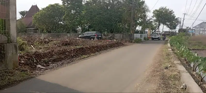 Kapling Pinggir Jalan Aspal, Strategis Dekat Kampus IPB