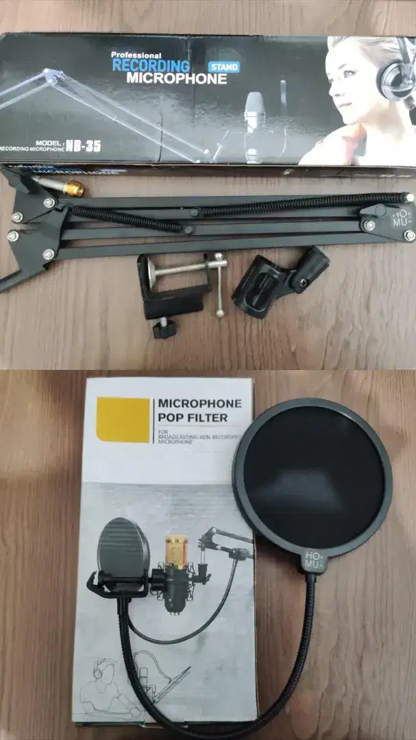 Stand Microphone / Microphone Pop Filter