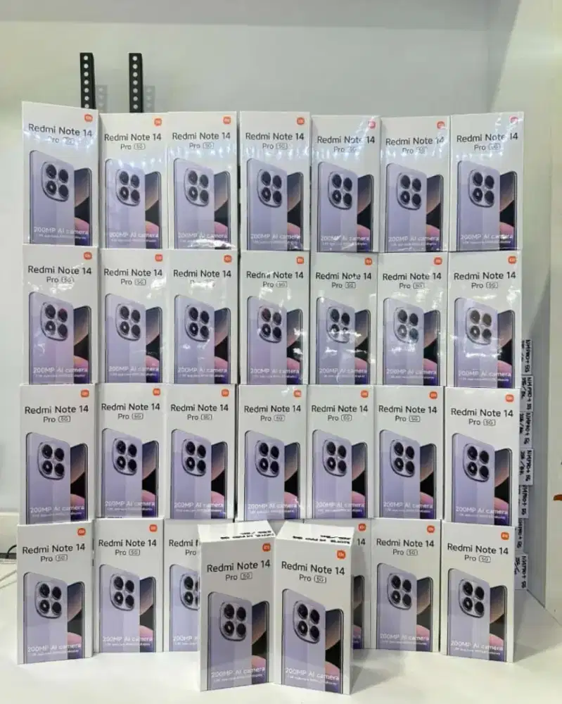 REDMI NOTE 14 PRO 5G ram 8/256 HP Baru segel