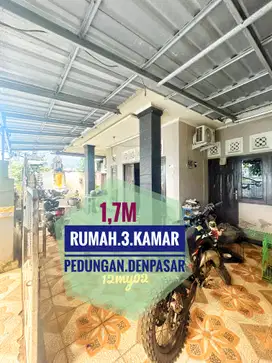 Jual Rumah Ready 3 kamar Pedungan Denpasar Selatan Bali