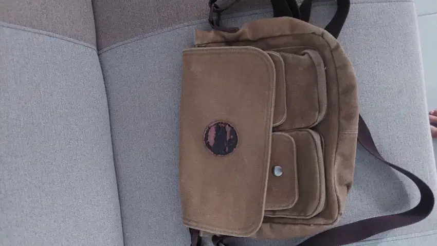 Tas sling bag coklat