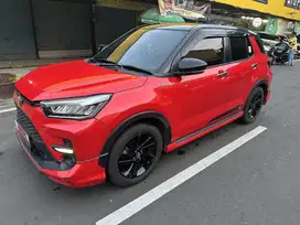 (Dp 3 jt) Toyota Raize 1.0 Turbo GR matic 2021 Two Tone kondisi terawa