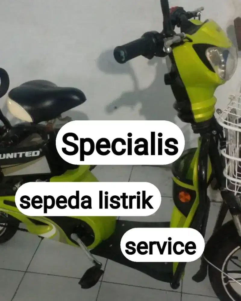 Dinamo sepeda listrik sparepart tersedia