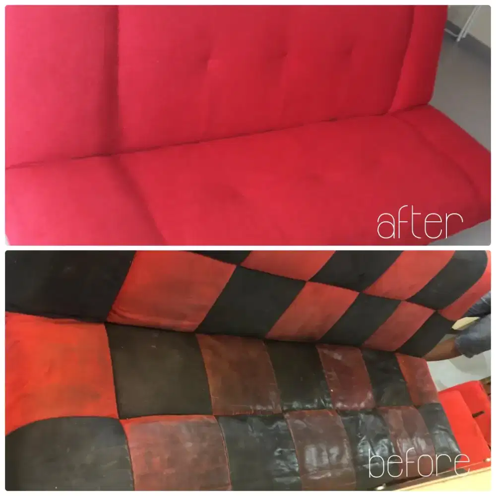 Ganti Kain dan Kulit Sofa