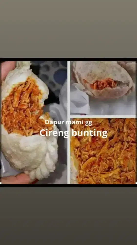 Cireng bunting full