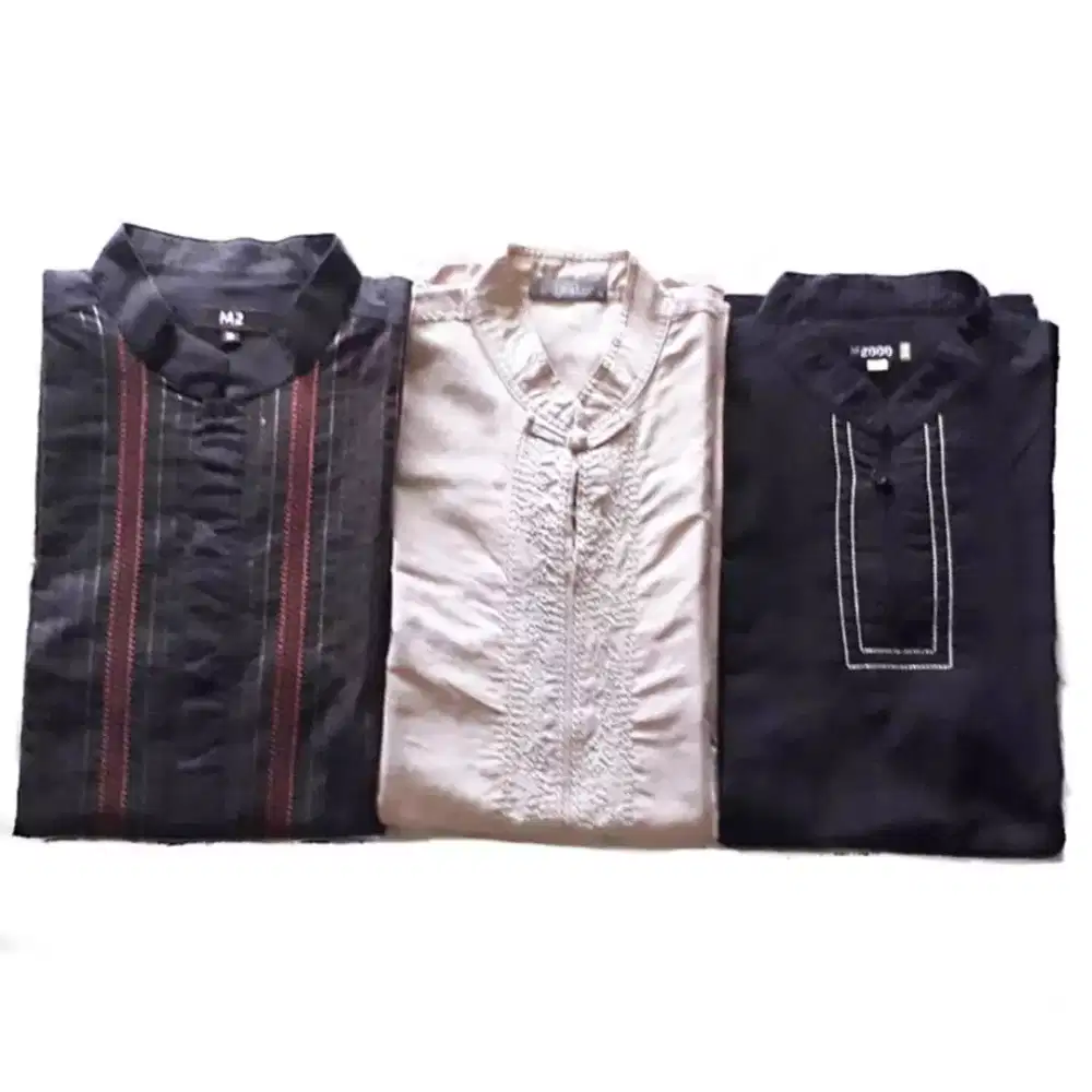 Kemeja Koko Pria M2000 Slimfit Elegant (Original)