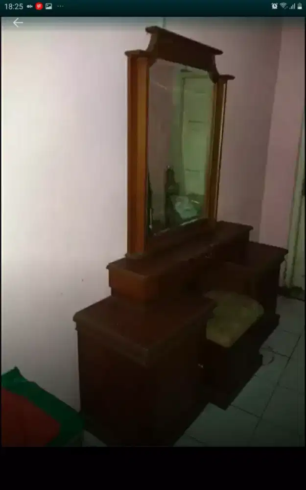 DIJUAL MEJA RIAS 1 set