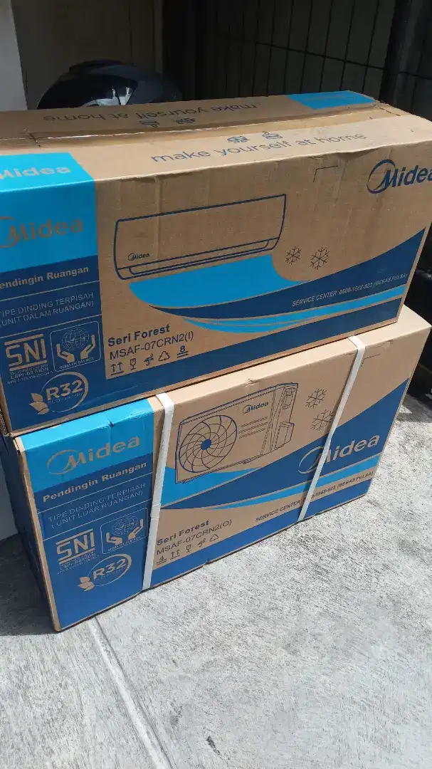 di jual ac Midea 1/2 pk