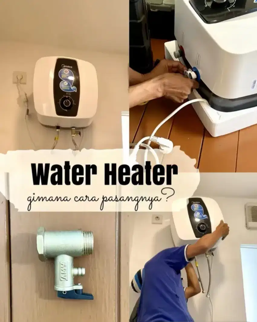 Water heater listrik dan gas