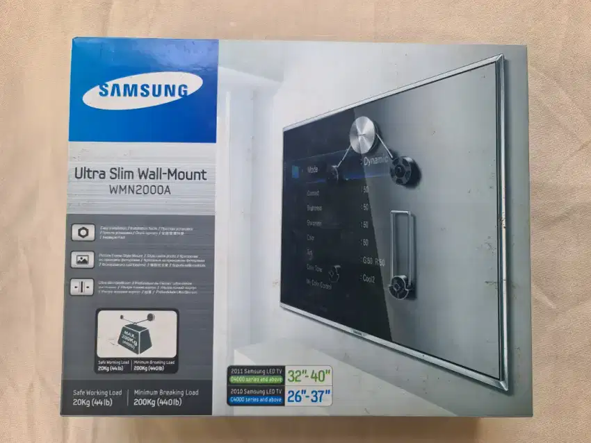 Braket TV Led 32- 40 inch,Ultra Slim Wall Mount, made in Korea Samsung