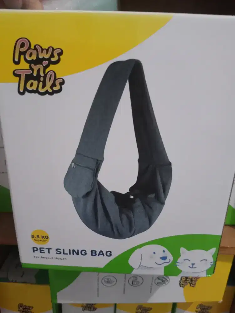 Tas Hewan Pet Sling bag pawsntail