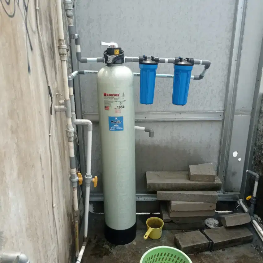 Alat filter saringan air pompa sumur bor tanah/ PDAM PAM kuning keruh