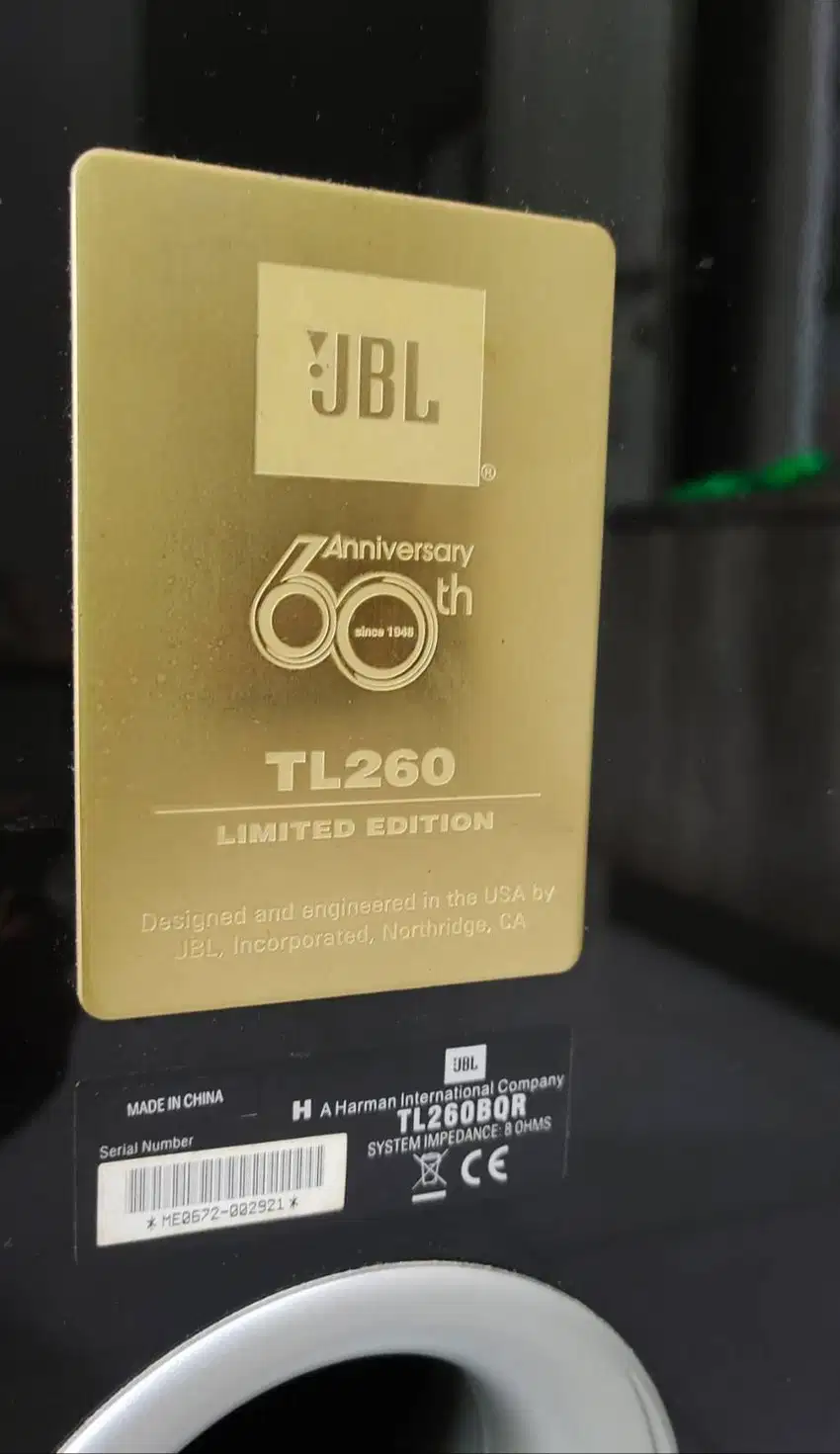 Speaker JBL 60th Anniversary TL 260